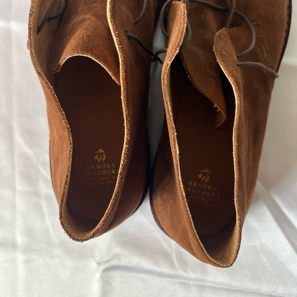 NWOT: Brooks Brothers • Brown Suede Shoes - Picture 6 of 6